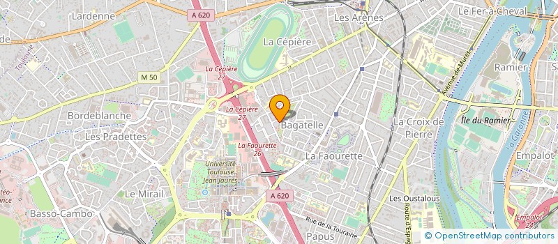 localisation de l'entreprise ADEL RENOVATION à TOULOUSE