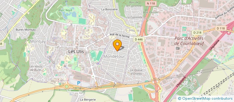 localisation de l'entreprise ADEL TRANS SERVICES à LES ULIS