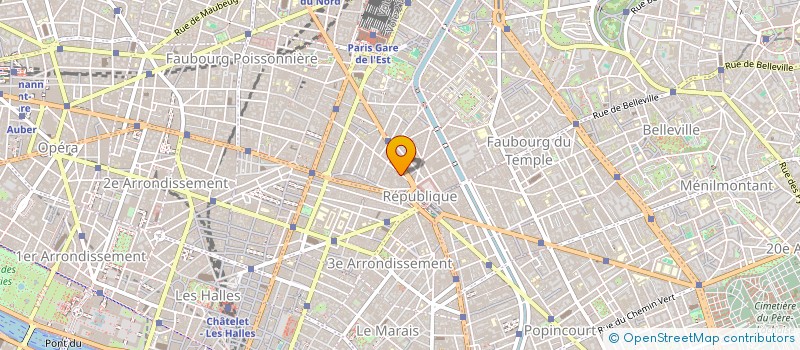 localisation de l'entreprise ADELA  PARIS