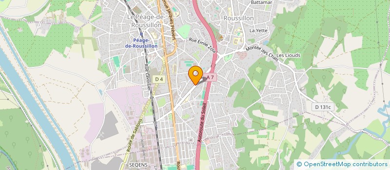 localisation de l'entreprise ADELAIDE  ROUSSILLON