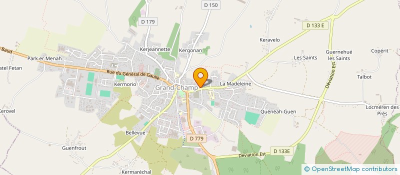 localisation de l'entreprise ADELAIDE  GRAND-CHAMP