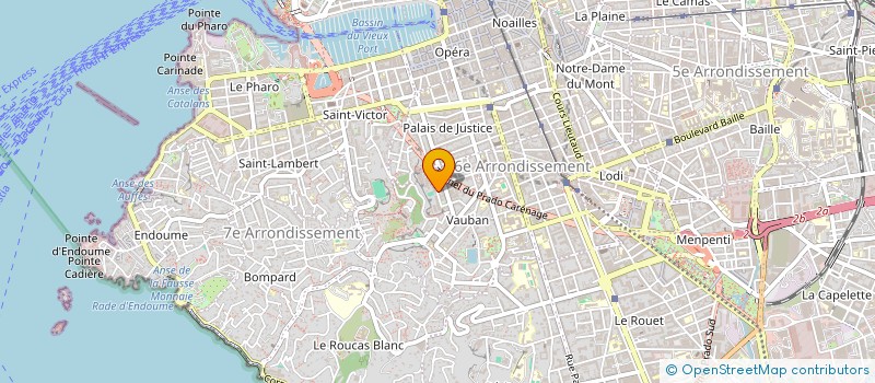 localisation de l'entreprise ADELAIDE à MARSEILLE