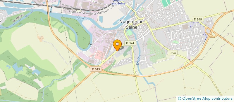 localisation de l'entreprise ADELAIDE  NOGENT-SUR-SEINE