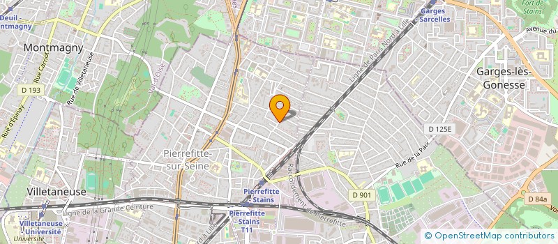 localisation de l'entreprise ADELAIDE PIERREFITTE à PIERREFITTE SUR SEINE