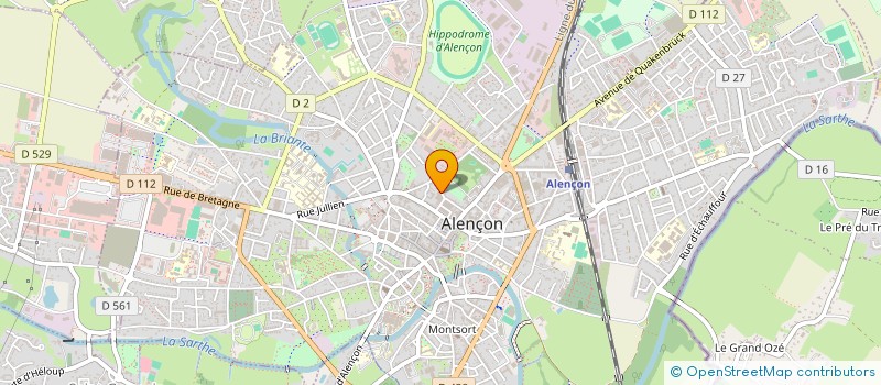 localisation de l'entreprise ADELAIDES à ALENCON