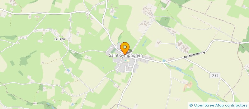 localisation de l'entreprise ADELAN  SAINT-SYMPHORIEN