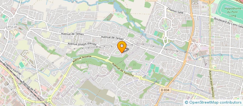 localisation de l'entreprise ADELANTE VOYAGES  LESCAR