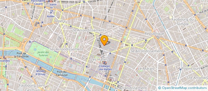 localisation de l'entreprise ADELAURE  PARIS