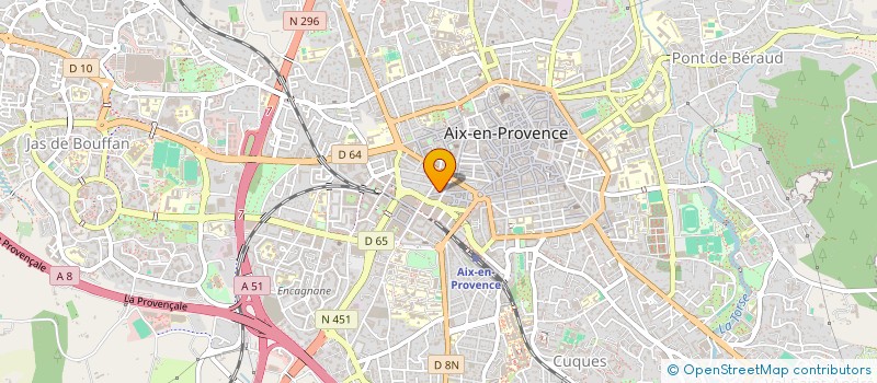localisation de l'entreprise ADELCOM à AIX-EN-PROVENCE