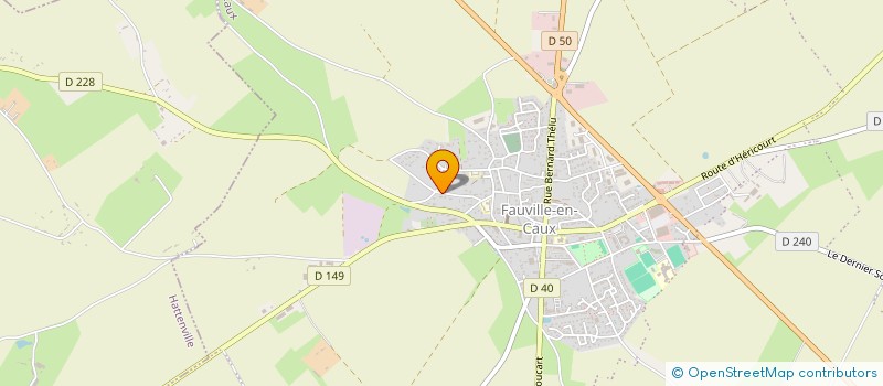 localisation de l'entreprise ADELE  TERRES-DE-CAUX