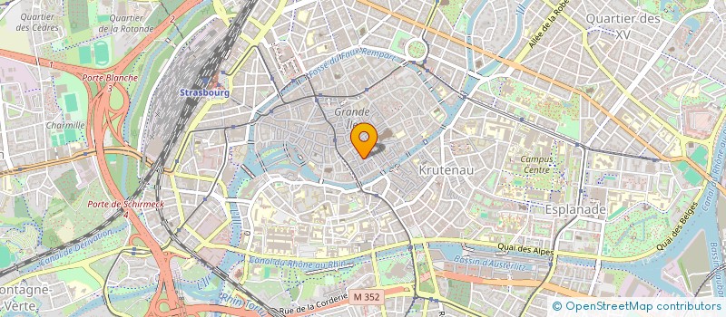 localisation de l'entreprise ADELE à STRASBOURG