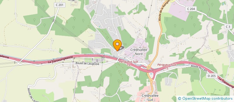 localisation de l'entreprise ADELE  COULOUNIEIX-CHAMIERS