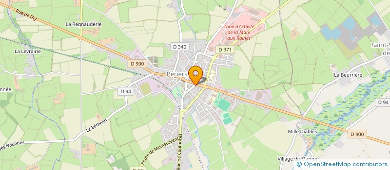 localisation de l'entreprise ADELE  PERIERS