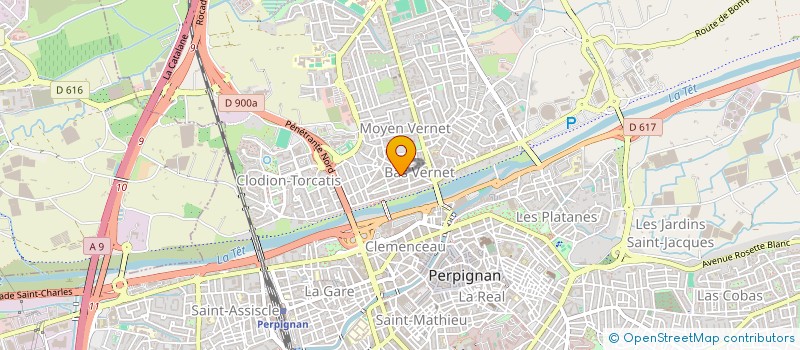 localisation de l'entreprise ADELE GAUVRIT CONSEIL  PERPIGNAN