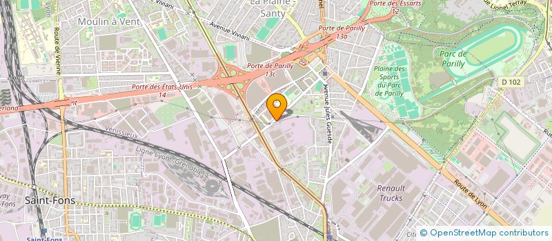 localisation de l'entreprise ADELE H. MUSIK  VENISSIEUX