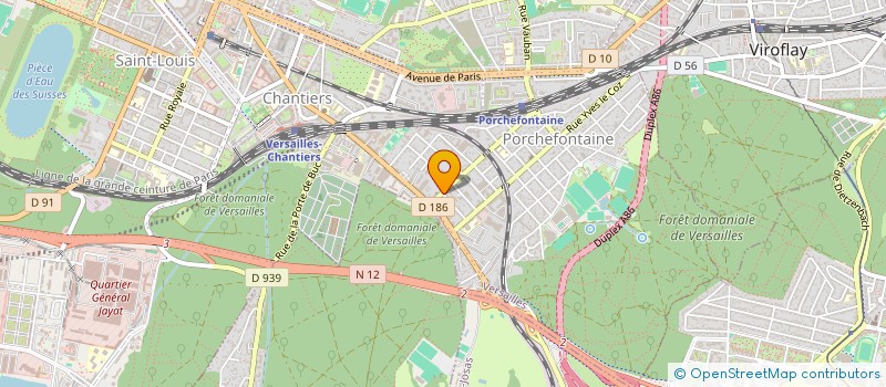 localisation de l'entreprise ADELEAN à VERSAILLES