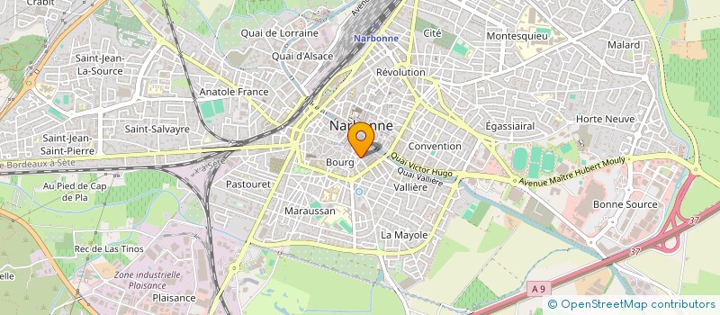 localisation de l'entreprise ADELEC à NARBONNE