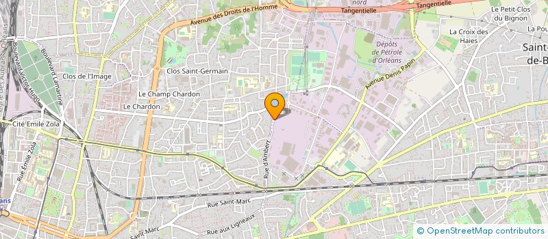 localisation de l'entreprise ADELEC CENTRE SARL à ORLEANS