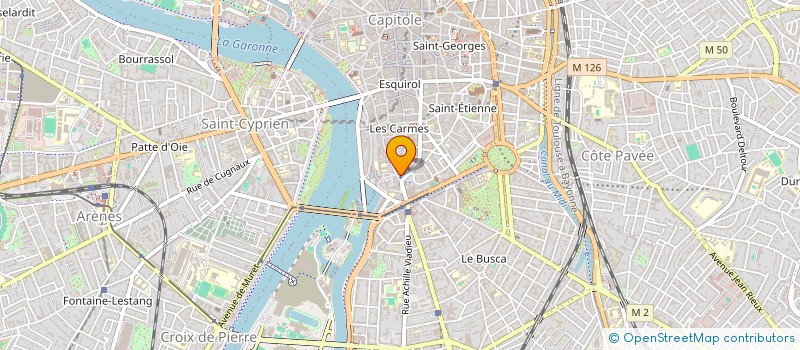 localisation de l'entreprise ADELED DESIGN à TOULOUSE