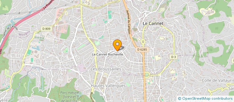 localisation de l'entreprise ADELEINE KHALAF LITORAL TRANSPORT à LE CANNET
