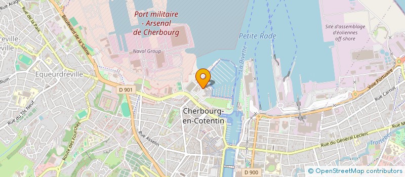 localisation de l'entreprise ADELENOLA à CHERBOURG-EN-COTENTIN