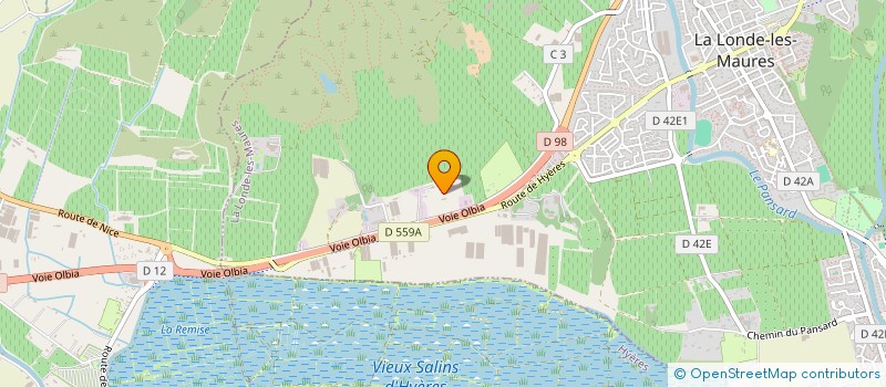 localisation de l'entreprise ADELEO IMMOBILIER SAINT HONORE  LA LONDE LES MAURES