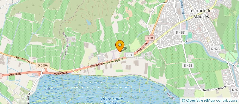 localisation de l'entreprise ADELEO PARTICIPATIONS  LA LONDE LES MAURES