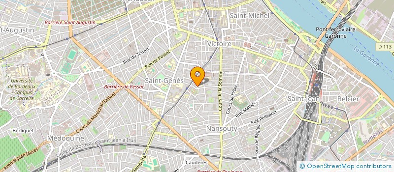 localisation de l'entreprise ADELFINA  BORDEAUX