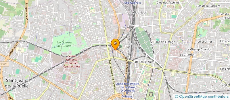 localisation de l'entreprise ADELFINANCE  ORLEANS