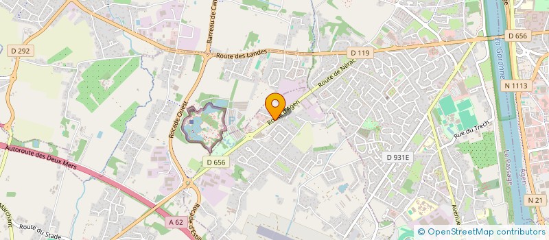 localisation de l'entreprise ADELGI  ESTILLAC