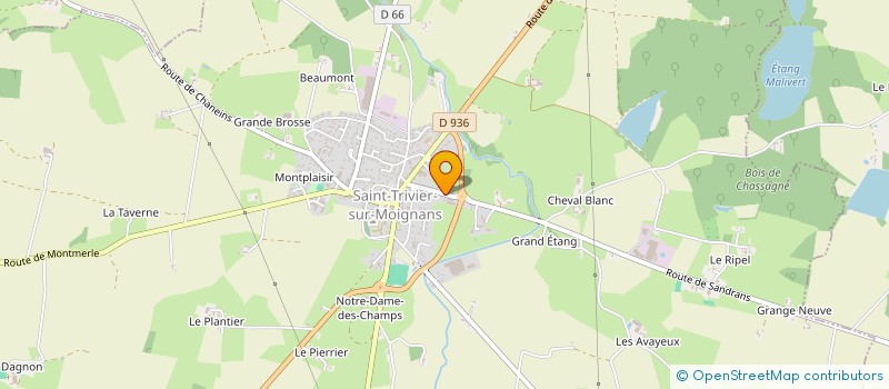 localisation de l'entreprise ADELI à SAINT-TRIVIER-SUR-MOIGNANS
