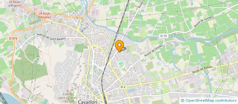 localisation de l'entreprise ADELIA  CAVAILLON