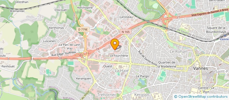 localisation de l'entreprise ADELIA à VANNES