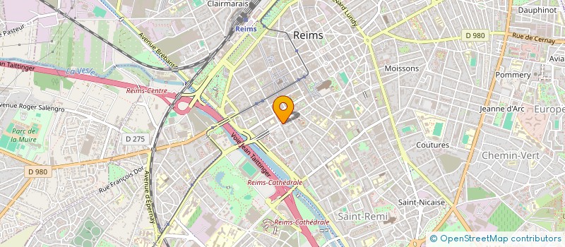 localisation de l'entreprise ADELIASERVICES  REIMS