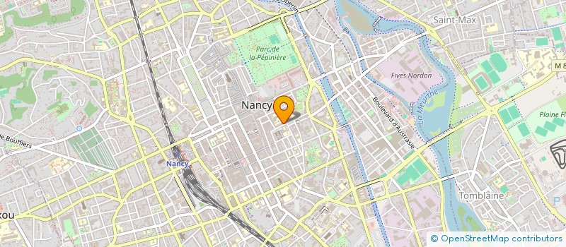 localisation de l'entreprise ADELIE  NANCY