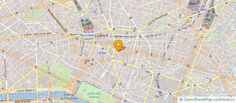 localisation de l'entreprise ADELIE INSTITUTE CONSULTING  PARIS