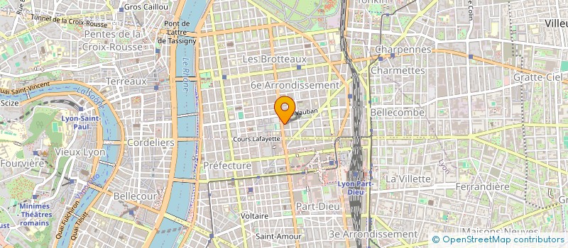 localisation de l'entreprise ADELIE RHONE ALPES  LYON