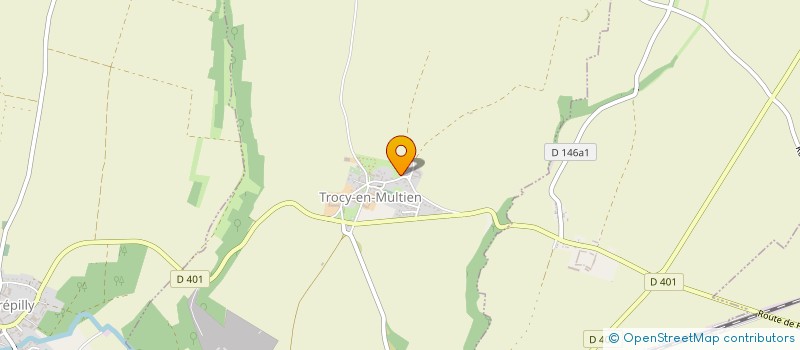 localisation de l'entreprise ADELINA  TROCY-EN-MULTIEN