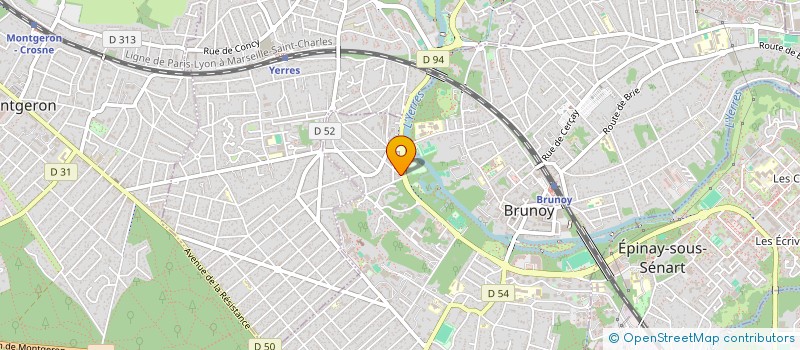 localisation de l'entreprise ADELINE BOKSA CONSULTING à BRUNOY