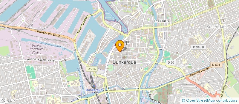 localisation de l'entreprise ADELINE ET DANIEL à DUNKERQUE