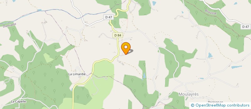 localisation de l'entreprise ADELINE MARAVAL  GRAULHET