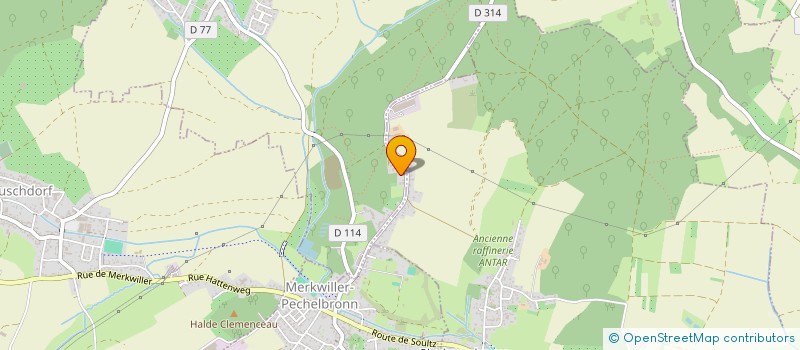 localisation de l'entreprise ADELINE SCHWANDER  LAMPERTSLOCH