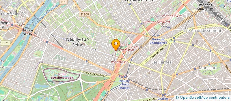 localisation de l'entreprise ADELINO UN DEPLACEMENT IDEAL à NEUILLY-SUR-SEINE