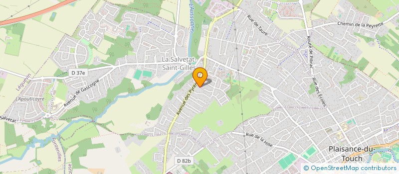 localisation de l'entreprise ADELIOSYS  LA SALVETAT-SAINT-GILLES