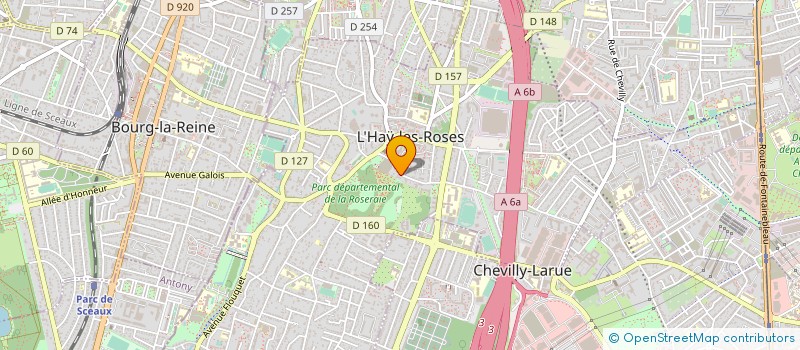 localisation de l'entreprise ADELIS à L'HAY-LES-ROSES