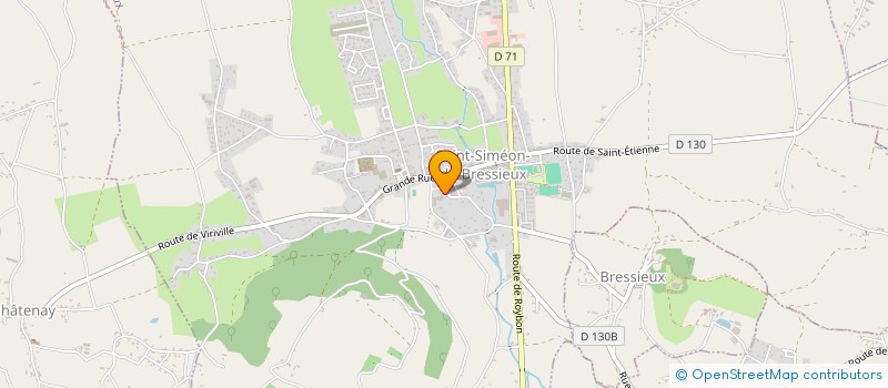 localisation de l'entreprise ADELIS  SAINT-SIMEON-DE-BRESSIEUX