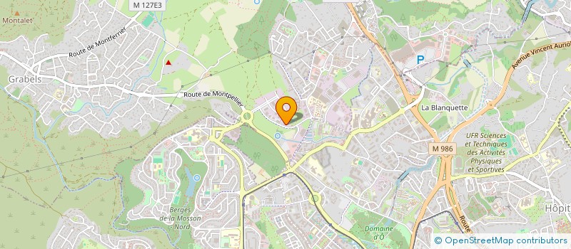 localisation de l'entreprise ADELIS à GRABELS