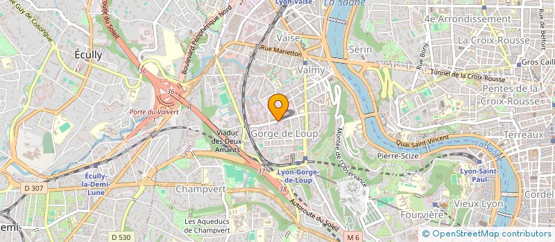 localisation de l'entreprise ADELISE PRODUCTIONS à LYON
