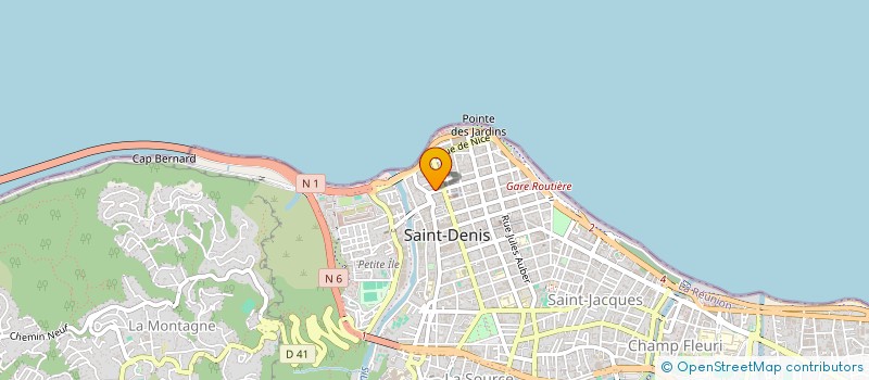localisation de l'entreprise ADELISON à SAINT-DENIS