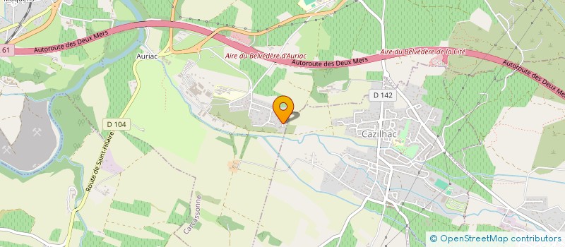 localisation de l'entreprise ADELITA  CARCASSONNE